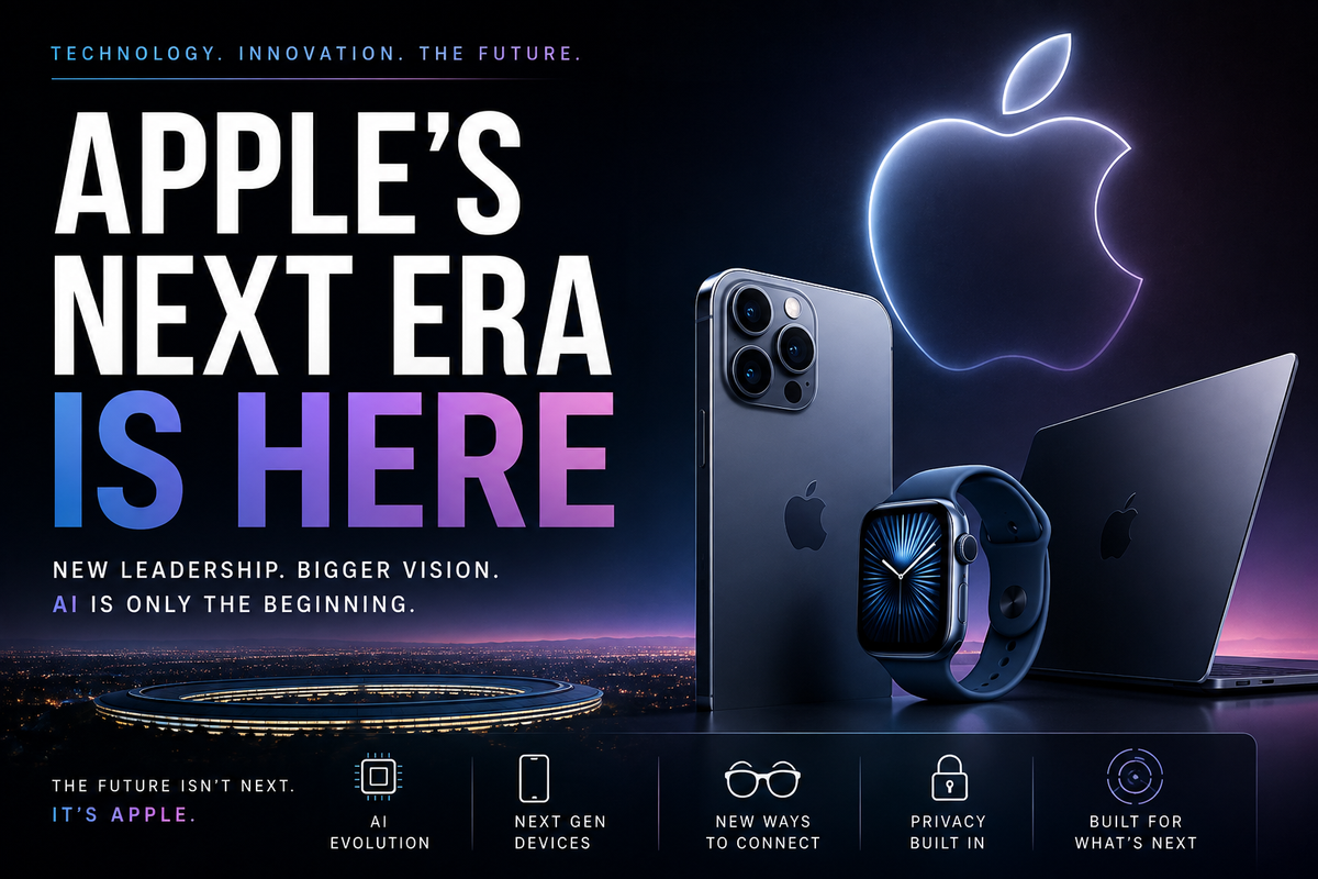 Apple’s Next Era Is Here — And AI Is Only the Beginning