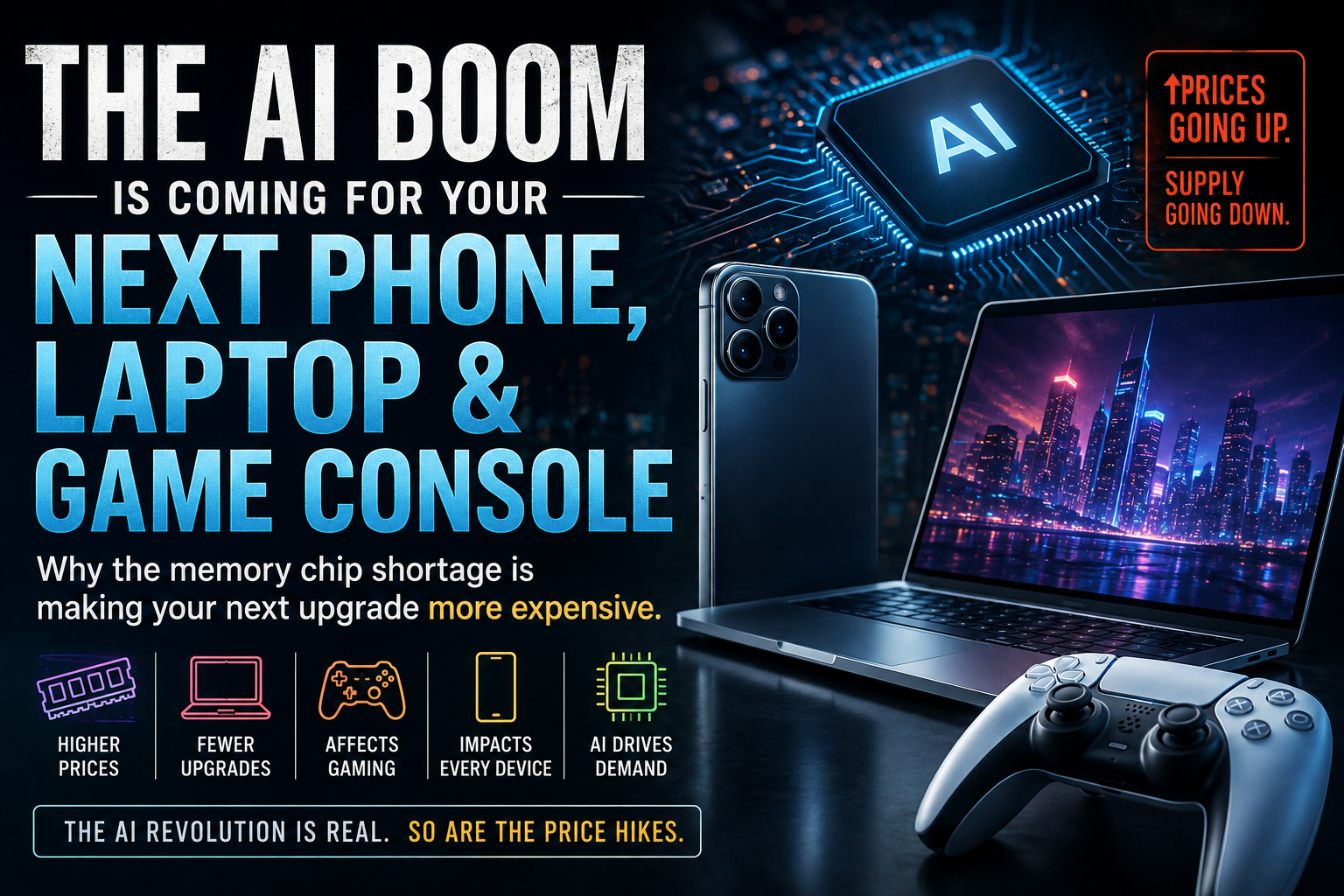 The AI Boom Is Coming for Your Next Phone, Laptop and Game Console